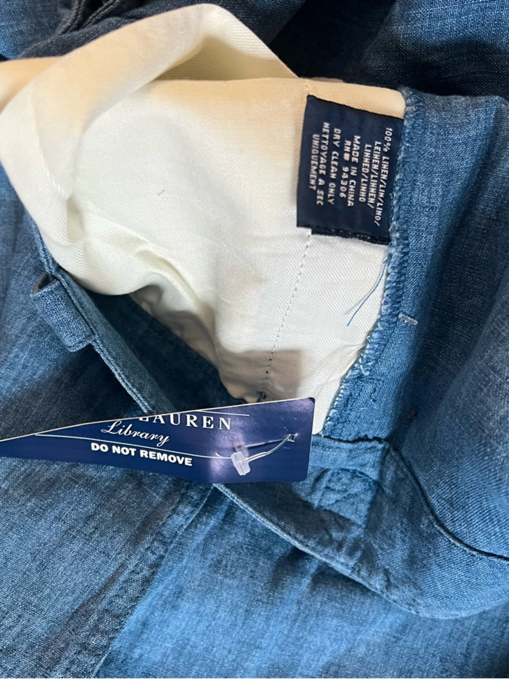 Ralph Lauren Lino pants . Sz 8 - Picture 7 of 9